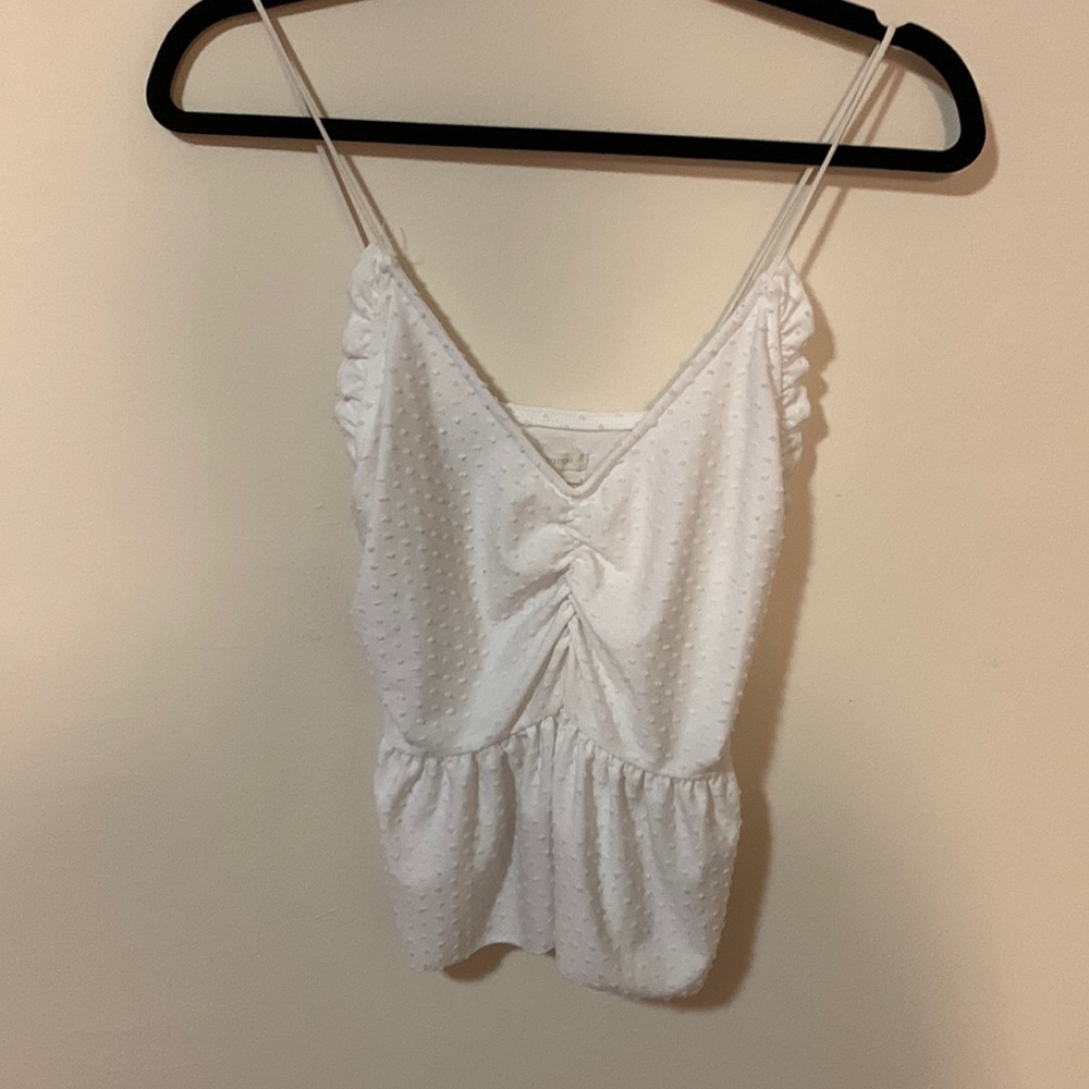 White Textured UO Tank